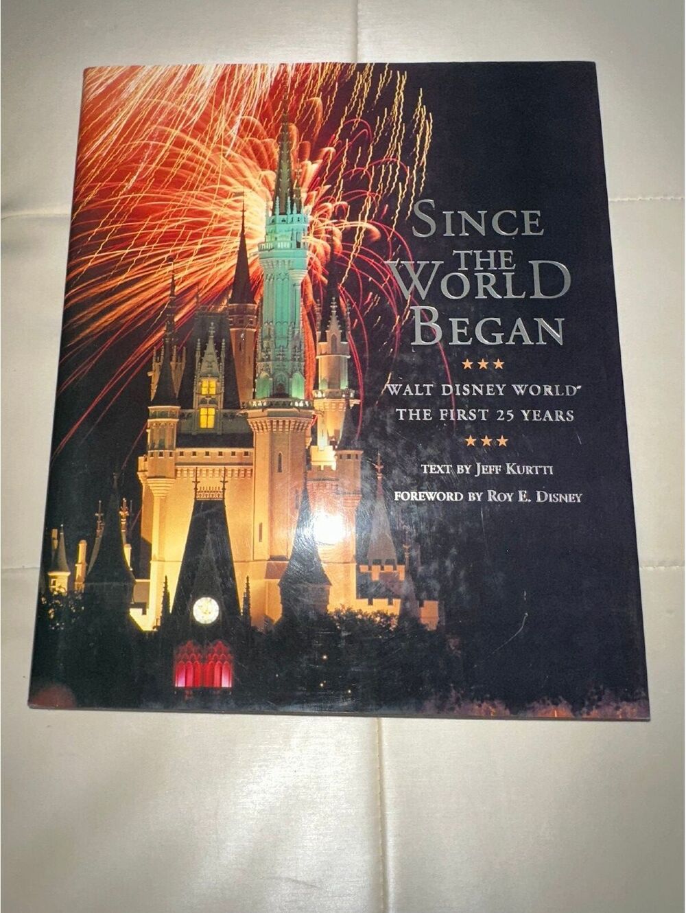 VTG Retro Walt Disney World The First 25 Years Book
